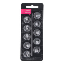 20 pezzi Minifit punta a cupola aperta 8 mm altamente trasparente