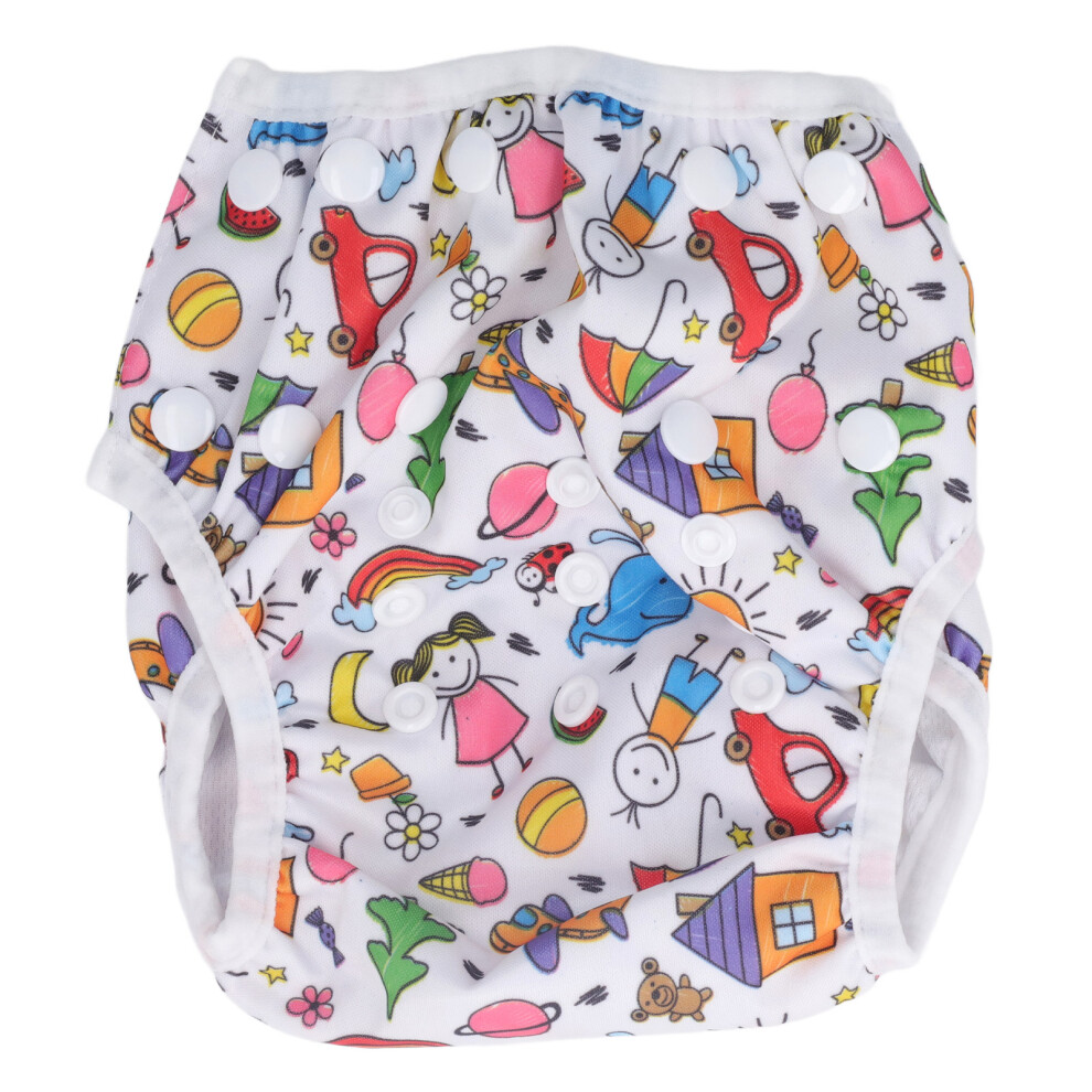 Baby Waterproof Adjustable Breathable Reusable Swim Diaper for Toddlers T15