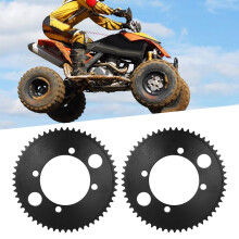 Mini-Motorrad ATV Quad Kettenritzel 25H 55Z 54mm Passend für 47cc 49cc Schwarz