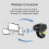 Portable 1D Barcode Scanner Ring BT 4.1 380mAh Wireless 16MB 7