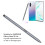 Touch Stylus Pen Replacement with Tips Tweezer for Galaxy Note 10 Lite Gray 7