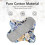MSH007 3pcs Washable Cotton Pads 18x18 cm 4