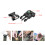 10pcs 5-In-1 Quick Release Buckles with Compass Whistle Fire Starter 1