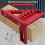 Aluminum Alloy Woodworking Square Protractor Red Triangular Ruler 5