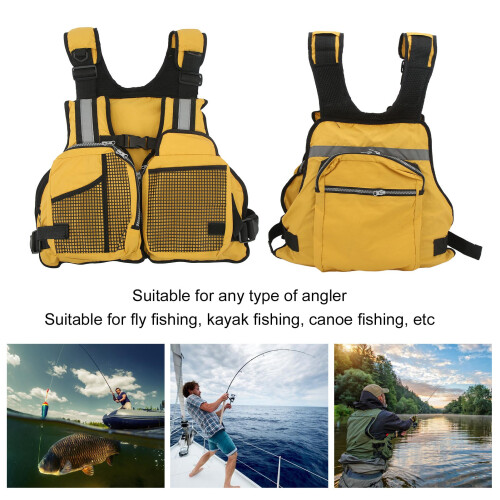 Multi Pocket Fishing Vest Backpack Style 1