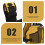 Lightweight Fishing Vest Backpack Yellow 11