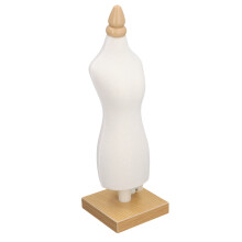 Stil 1 Puppen-Dressform 12,2 Zoll Naturholzfarbe