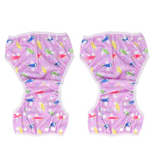 Baby Waterproof Adjustable Swim Diaper Pants for Toddlers, 0-2 Years