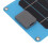 Solar Panel Charger 8W 5V USB 320x145x3mm Black 8