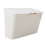 Wall Mounted Laundry Bin 4L Dustproof with Lid Multifunctional Bathroom Storage 15