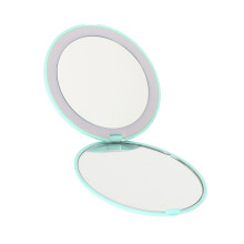 3.5 Inch LED Mirror 1X 10X Green 2x200mAh