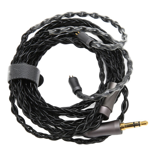 8 Core Silver Plated 3.5mm Headphone Cable 3.9ft for MP3 MP4 2
