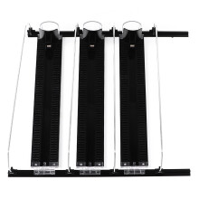 9.84in Fridge Drink Dispenser 14.96x9.84in Black