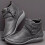 (Gray, 38) Women\'s Lace-Up Ankle Boots - Comfy Round Toe 2