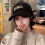 (Black) Unisex Baseball Cap with Letter Pattern 2