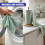 GEEZY GEEZY Microfibre Cleaning Cloth Roll 100 Washable Reusable Kitchen Tear Off Sheets 2