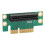 PCIe 4X Riser Card 90 Degree Adapter for Small Computer Cases Durable Material 5