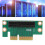 PCIe 4X Riser Card 90 Degree Adapter for Small Computer Cases Durable Material 6