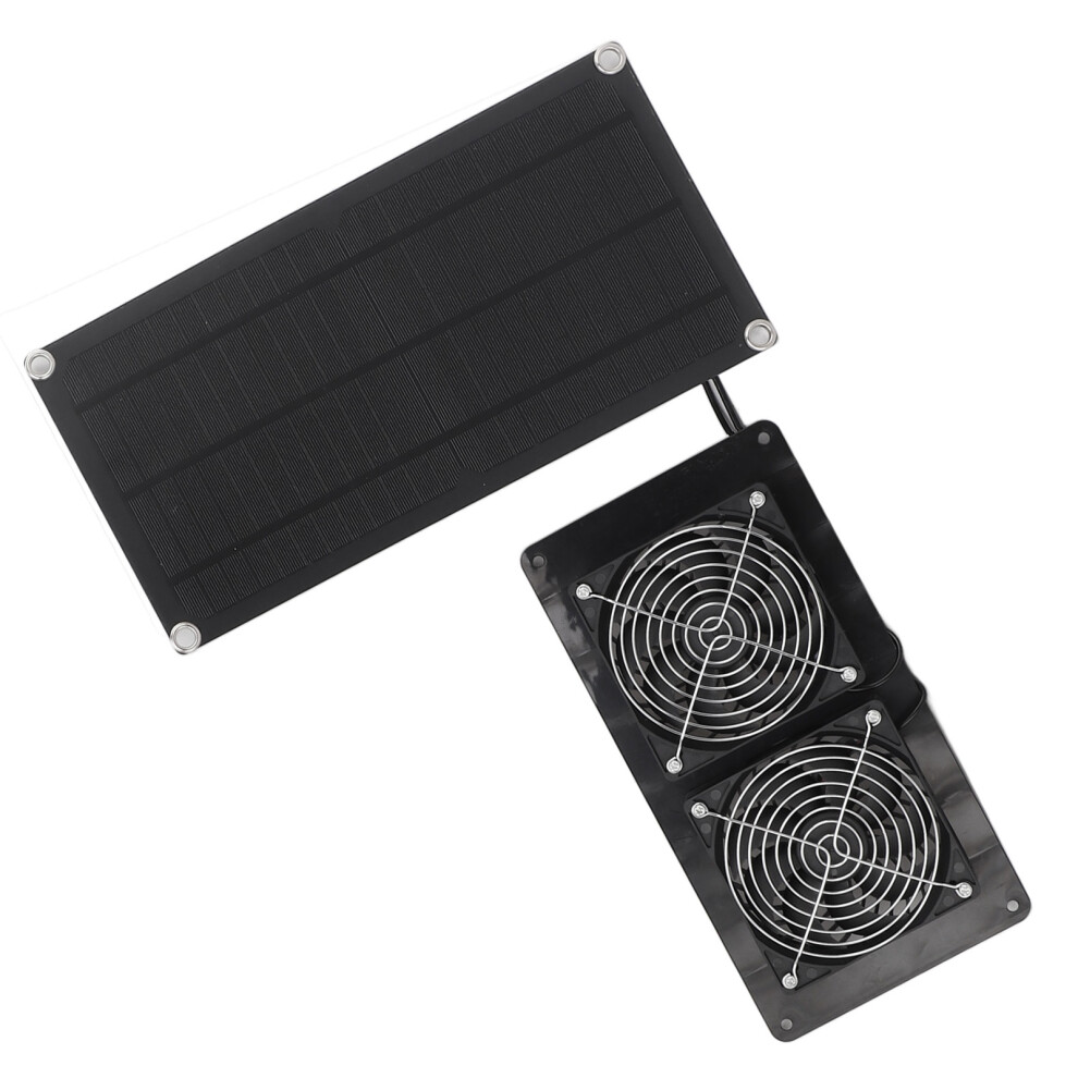 Solar Powered 10W Exhaust Fan Dual 7340572992680