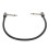 Cavo patch per chitarra pedale 30 cm metallo nero 2