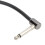 Cavo patch per chitarra pedale 30 cm metallo nero 3