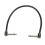 Cavo patch per chitarra pedale 30 cm metallo nero 6