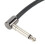 Cavo patch per chitarra pedale 30 cm metallo nero 10