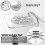 3pcs Acrylic Small Wall Shelf 252g 10x10x5cm Clear 5