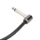 Cavo patch per chitarra pedale 30 cm metallo nero 12