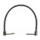 Cavo patch per chitarra pedale 30 cm metallo nero 13
