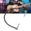 Cavo patch per chitarra pedale 30 cm metallo nero 14