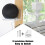 3pcs Acrylic Small Wall Shelf 252g 10x10x5cm Clear 8