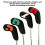 PU Golf Iron Head Covers 12.1oz Colorful 4