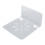 3pcs Acrylic Small Wall Shelf 252g 10x10x5cm Clear 15