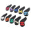 PU Golf Iron Head Covers 12.1oz Colorful 12