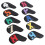 PU Golf Iron Head Covers 12.1oz Colorful 10