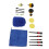 Set di 17 pennelli per detailing auto - Plastica/Metallo 14