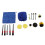 Set di 17 pennelli per detailing auto - Plastica/Metallo 15
