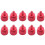 20Pcs/Lot UNC6 -32 M3.5 Hand Screw for GPU Holder PSU Computer Case Side Panel Screws PC Assemble WaterCooling Red 3