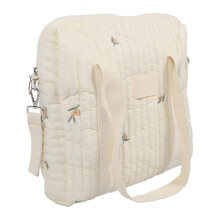 Borsa di stoccaggio per passeggino grande capacità beige 30x12x36