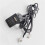 2X Car Dash Mount USB+TYPE-C Port Panel Interface Extension Cable Adapter Car Dashboard Vehicle Navigation USB Socket 2