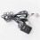 2X Car Dash Mount USB+TYPE-C Port Panel Interface Extension Cable Adapter Car Dashboard Vehicle Navigation USB Socket 5