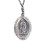 Portrait Pendant Silver 40mm Titanium Steel 14