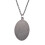 Portrait Pendant Silver 40mm Titanium Steel 5