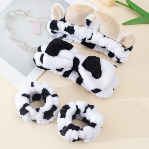 (C) Plush Ears Headband for Costume Party 2