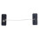 Childproof Window Restrictor 360 Rotatable Black 15