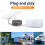 Shielded Replacement Cable for Rectangular Satellite High Performance IP68 3