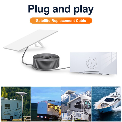 Câble satellite Gen3 V3 1200 Mbps 3 m noir 1