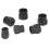 Ensemble d'extracteurs d'écrous et de boulons à percussion 3/8 po CrMo noir 12