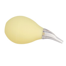 Sucker Nasale per Bebè, PVC, a Forma di Goccia, 9,1x4,5cm, Giallo